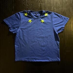 wastrre Star T-shirt Blue/Green